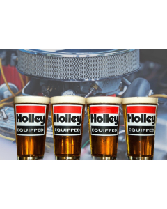Glass med holley logo - 4 pakk