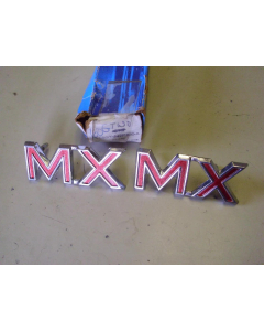 Emblem "mx" '68-69 montego
