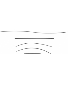 Registerdeksel pakningsett