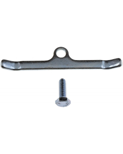 Ventil deksel festeplate 4'' lang med 1/4'' skrue