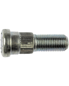Hjulbolt 1/2" .625" knurl, 1-5/8" lang