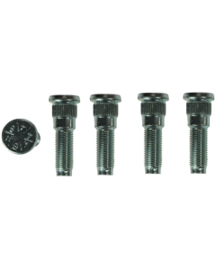 Hjulbolt 1/2" .667" knurl, 1-15/16" lang bruk 610-448