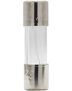 Sikring 1amp, 6,4mm x 22,2mm