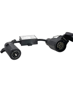 Henger lednings konverter us 7-pin til eur 13-pin