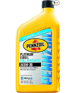 Pennzoil fullsynt sae 5w-30 dexos 2 platinum euro l for gm diesel bruk 19354306