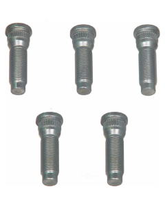 Hjulbolt 1/2" .618" knurl, 1-13/16" lang bruk 610-260