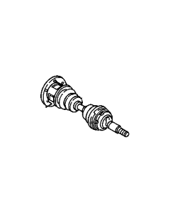 Driivaksel foran gm awd '92-95