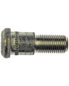Hjulbolt 1/2" .628" knurl, 1-1/2" lang