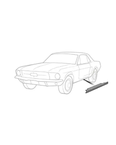 Kanal venstre 64-68 mustang
