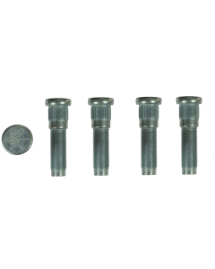 Hjulbolt 9/16" .666" knurl, 2-5/16" lang bruk 610-389