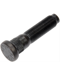 Hjulbolt 9/16" .650" knurl, 2,5" lang