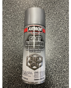 Spraylakk støpt aluminium