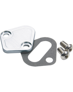 Blokkeringsplate for bensinpumpe chevrolet bb, mopar v8, ford v8