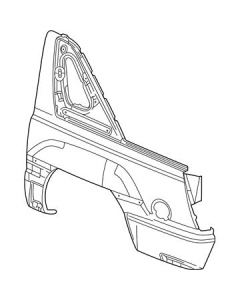 Bakskjerm panel høyre, '03-06 avalanch 1500