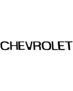 Bokstavsett for baklem, chevrolet 73-80