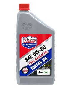 Lucas motor olje 0w-20 syntetisk dexos 1qt