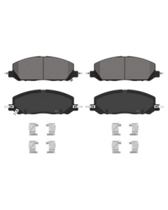 Bremseklosser foran ford suv '20-22 med røde calipere.