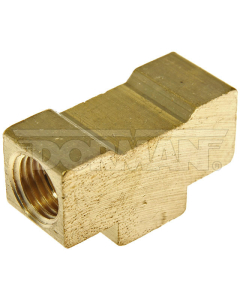 Brems rør tee, 3/16" x 3/16" x 3/16"
