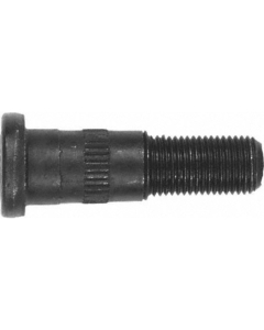 Hjulbolt 1/2" .625" knurl, 1-15/16" lang