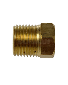 Solid plug 1/4" inverted flare