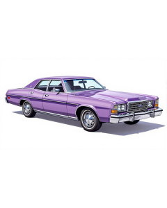 Støtfanger foran, '73-'77 ford galaxie