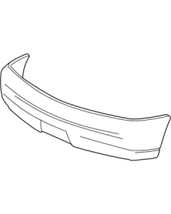 Fascia, front bumper '02-06 escalade
