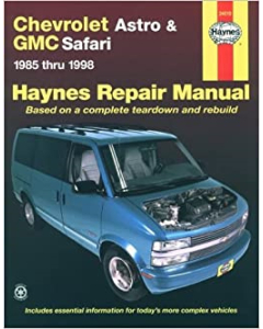 Reparasjonshåndbok chevrolet astro '85-05