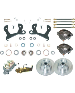 Skivebremskit chevy fs 55-64, uten bremsekraftforsterker