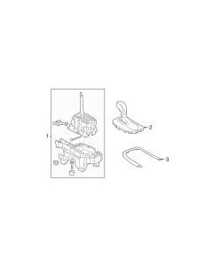 Gearshift dekorplate '70-76 buick