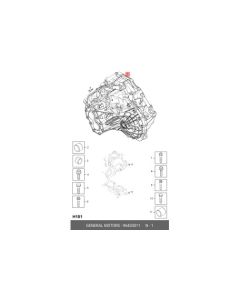 Gearkasse '06-10 chevrolet captiva