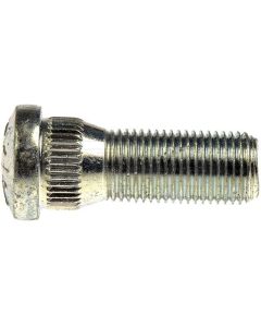 Hjulbolt 1/2" .621" knurl, 1-1/2" lang