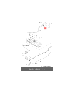 Bensinfilter canister box, aveo 1,2ltr