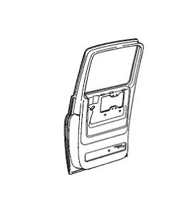 Dør, venstre bak '78-91 suburban