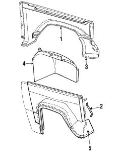 Extension '84-88 jeep j20