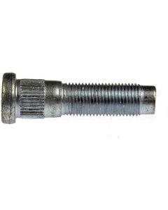 Hjulbolt 9/16" .666" knurl, 2-5/16" lang