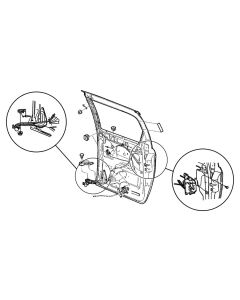 Door, '00-08 voyager/caravan