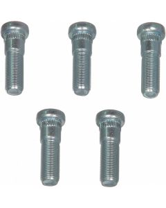 Hjulbolt 1/2" .568" knurl, 1-11/16" lang bruk 610-236