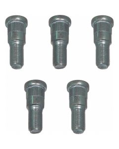 Hjulbolt 1/2" .650" knurl, 1-5/8" lang bruk 610-132