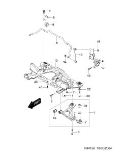 Travers chevrolet lacetti 02-10