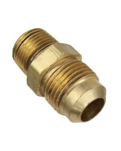 Fitting adapter 1/8" npt han x 1/2" sae if han rett