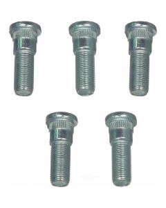 Hjulbolt 1/2" .625" knurl, 1-5/8" lang