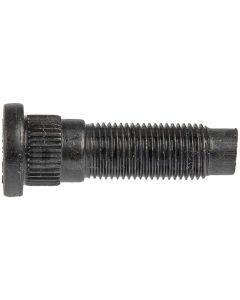 Hjulbolt 1/2" .627" knurl, 1-7/8" lang