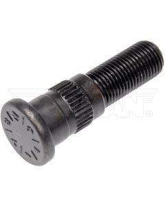 Hjulbolt 1/2" .625" knurl, 1-15/16" lang