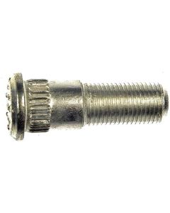 Hjulbolt 1/2" .625" knurl, 1-1/16" lang