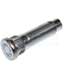 Hjulbolt 1/2" .627" knurl, 1-31/32" lang