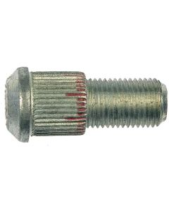 Hjulbolt 1/2" .618" knurl, 1-3/8" lang